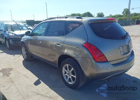 2004 Nissan Murano Sl/Se из США, поврежденный, VIN JN8AZ08W14W342860